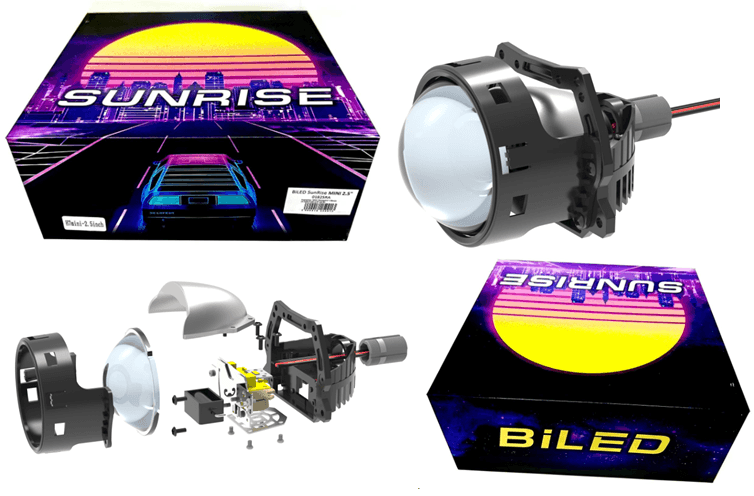 Bi-LED модуль 3" SUNRISE Mini 24V — изображение 10