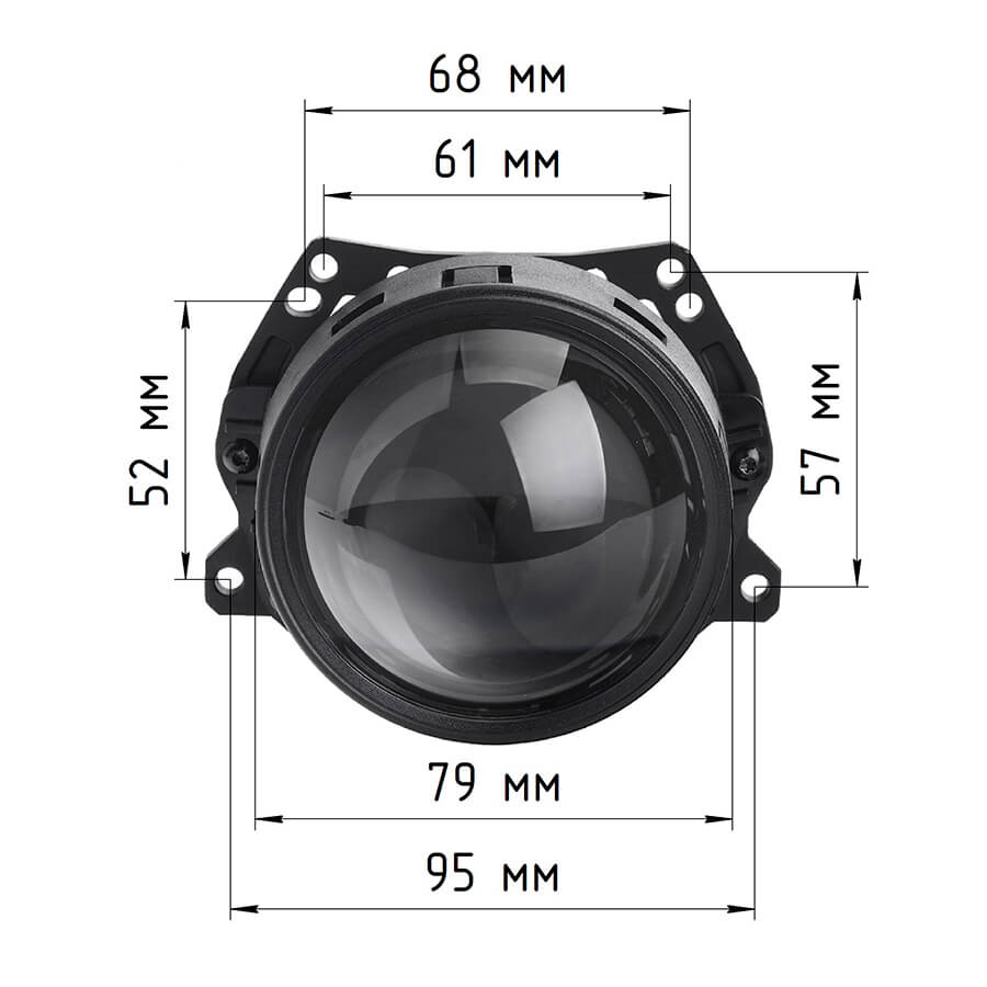 Bi-LED модуль 3" SUNRISE Mini 24V — изображение 3