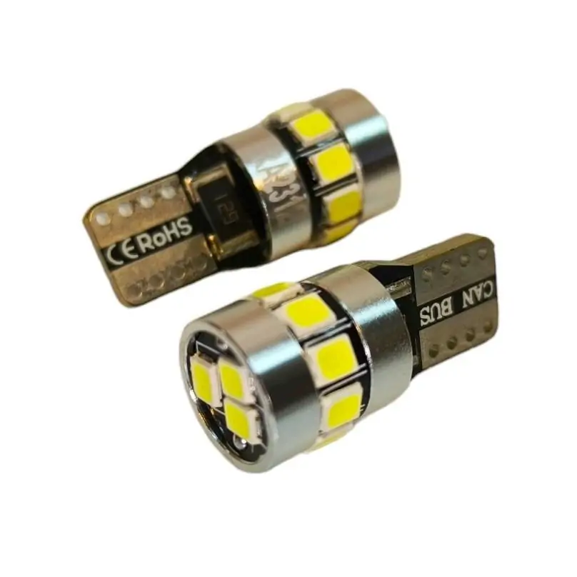 Светодиод T10 4014-24SMD CANBUS "Круглый"