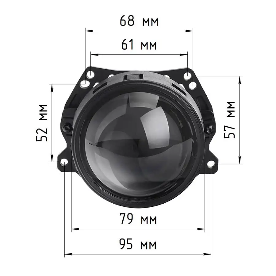 Bi-LED модуль 3" SUNRISE Mini — изображение 4